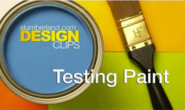 Slumberland Design Clips: Testing Paint