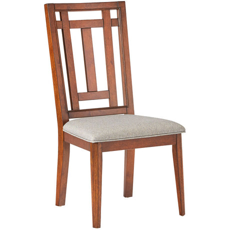 Wooden kitchen chair with cushion