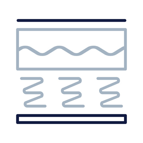 Hybrid mattress icon