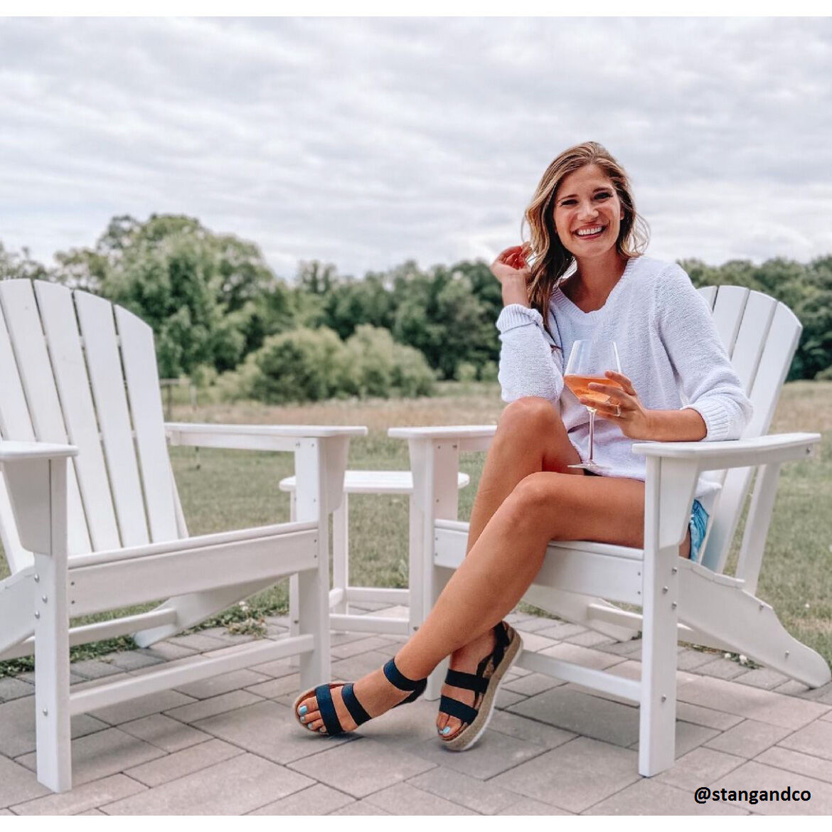 Sundown Adirondack Chair - 1189244_ASHL_LF2_RM