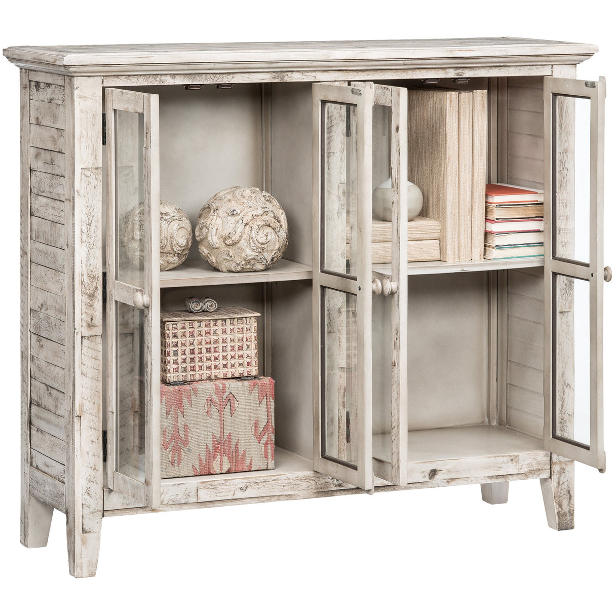 Rustic Shores 4 Door Cabinet - 1610483_1