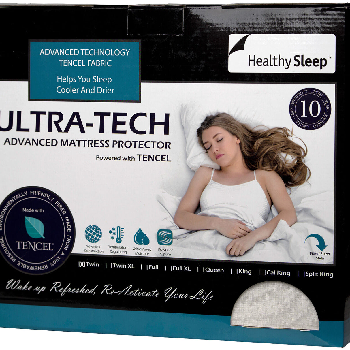 Ultra-Tech Advanced Mattress Protector - 3131933_GENB_SW1_SW