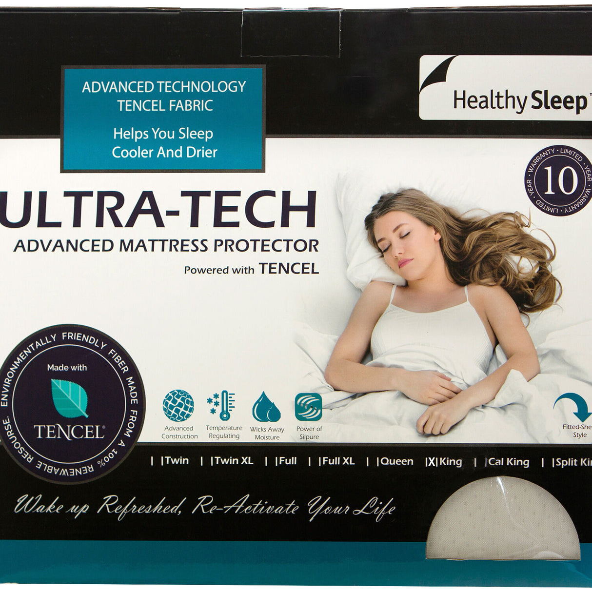 Ultra-Tech Advanced Mattress Protector - 3131966_GENB_SW1_SW