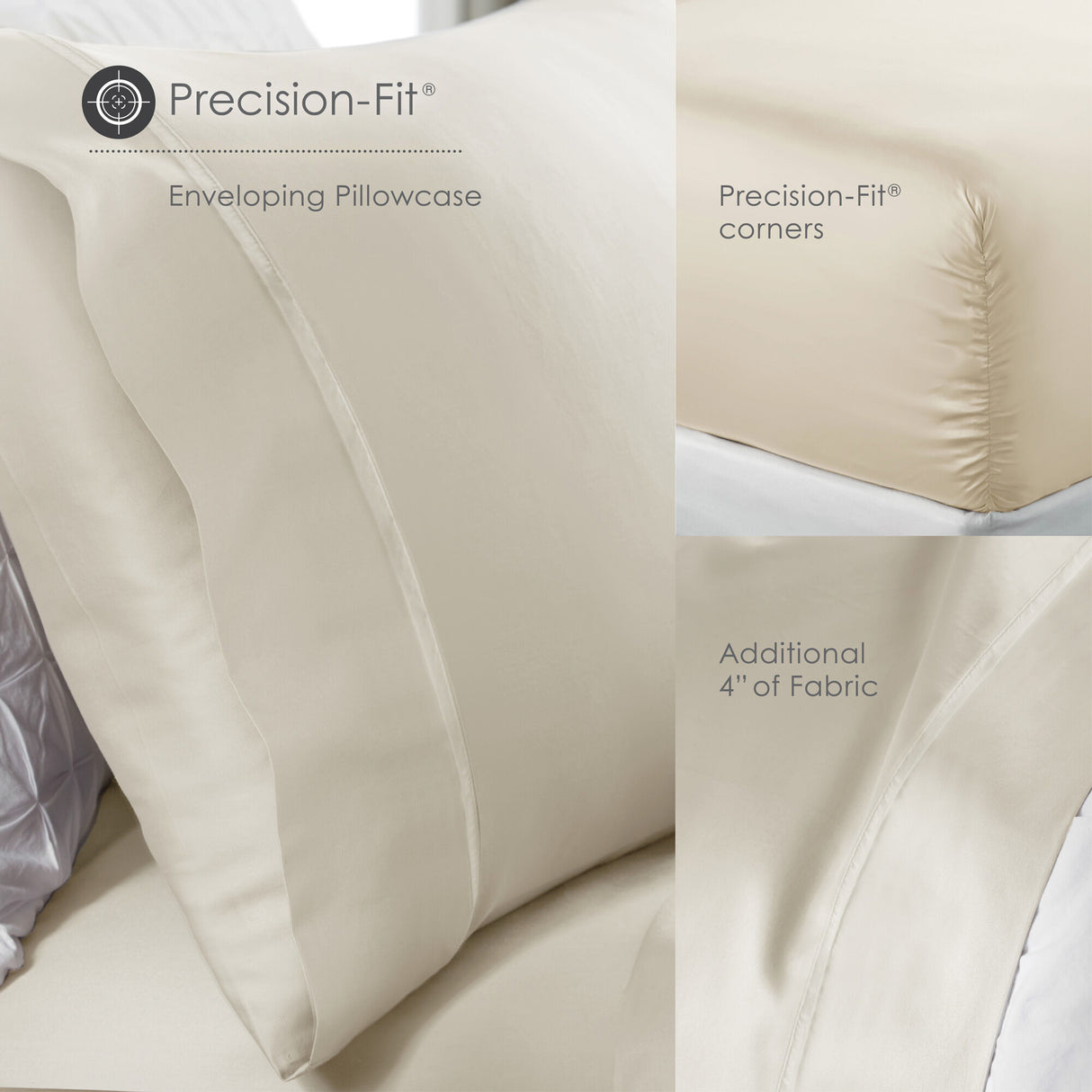 Fabrictech Microfiber Lite Sheet Set - 3425633_PURE_IS1_OL