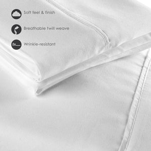 Fabrictech Microfiber Lite Sheet Set - 3425633_PURE_IS2_OL