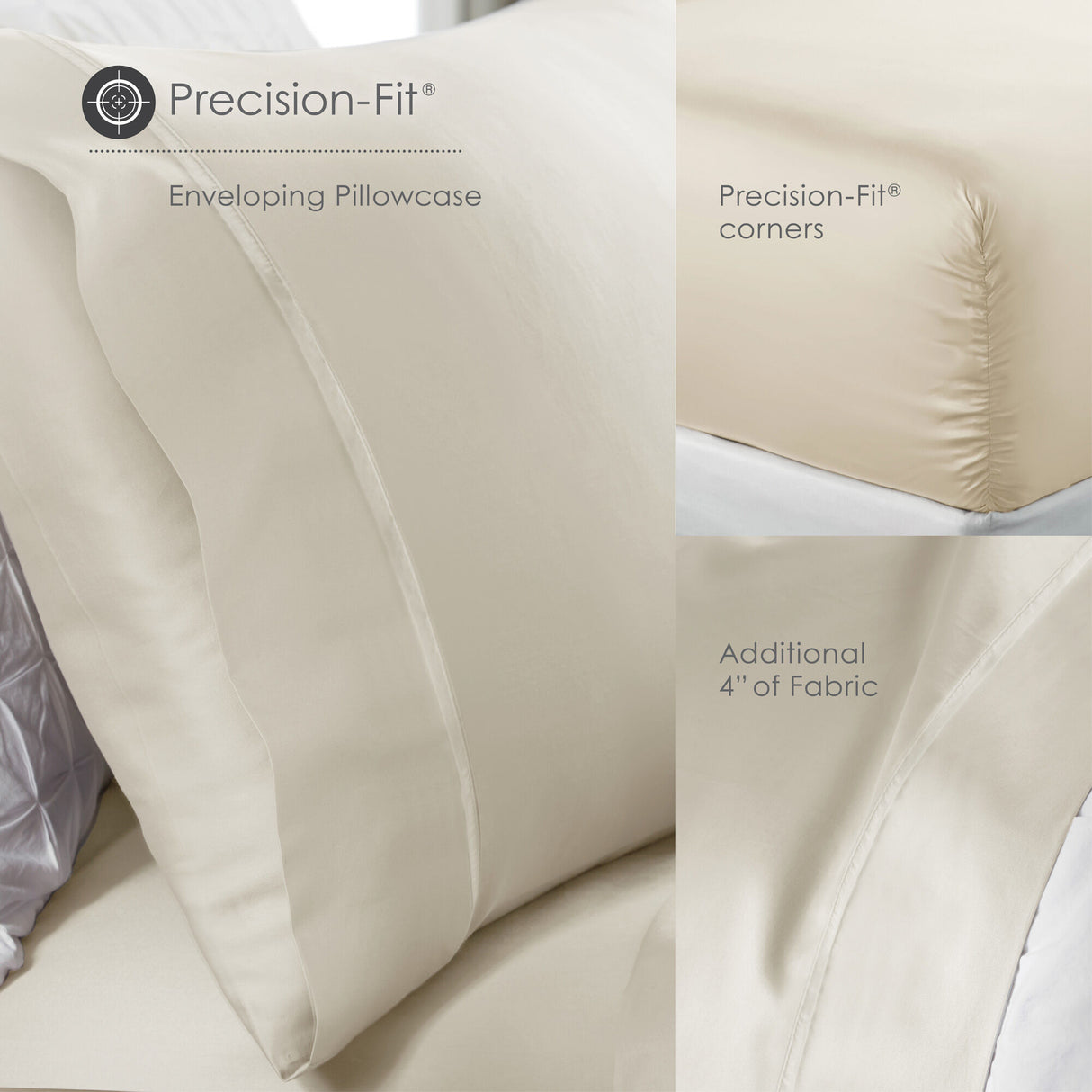 Fabrictech Microfiber Lite Sheet Set - 3425646_PURE_IS1_OL