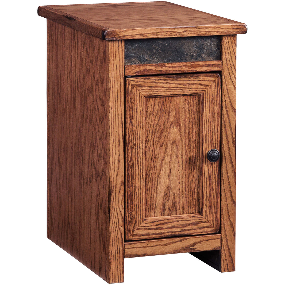 Evanston Rustic Storage Chairside Table - 4110192_1