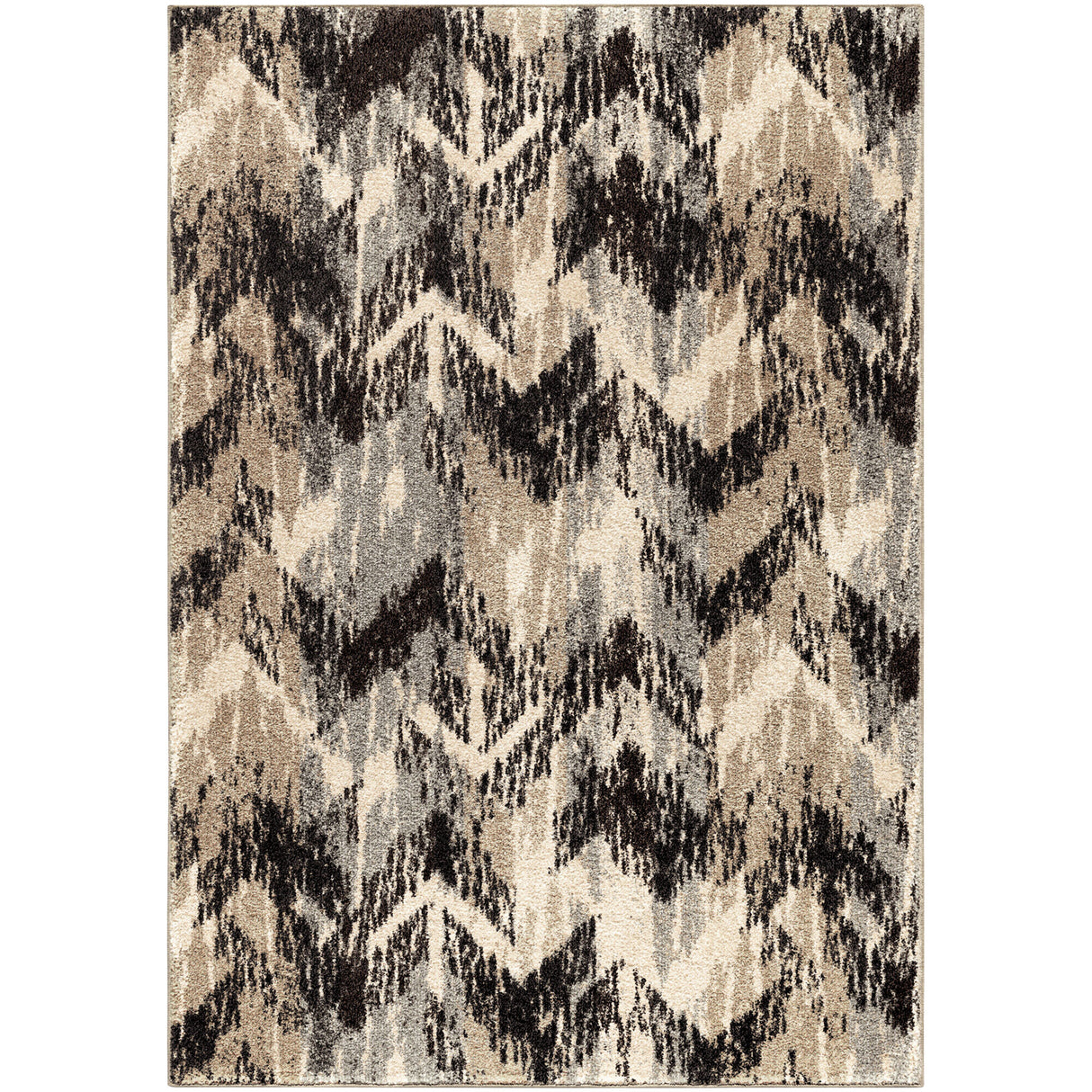 Heritage Distressed Chevron Rug - 4303776