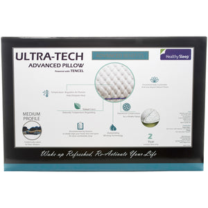 Healthy Sleep Ultra-Tech Medium Profile Pillow - 5654337_GENB_BCK_OL