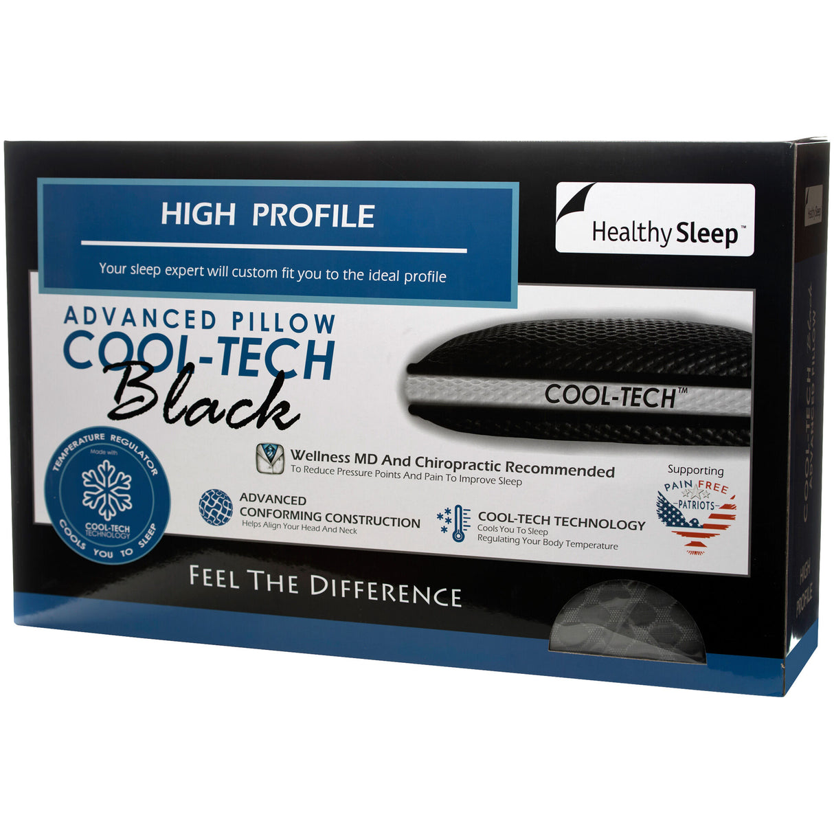 Healthy Sleep CoolTech High Profile Pillow - 5759039_GENB_AFR_OL