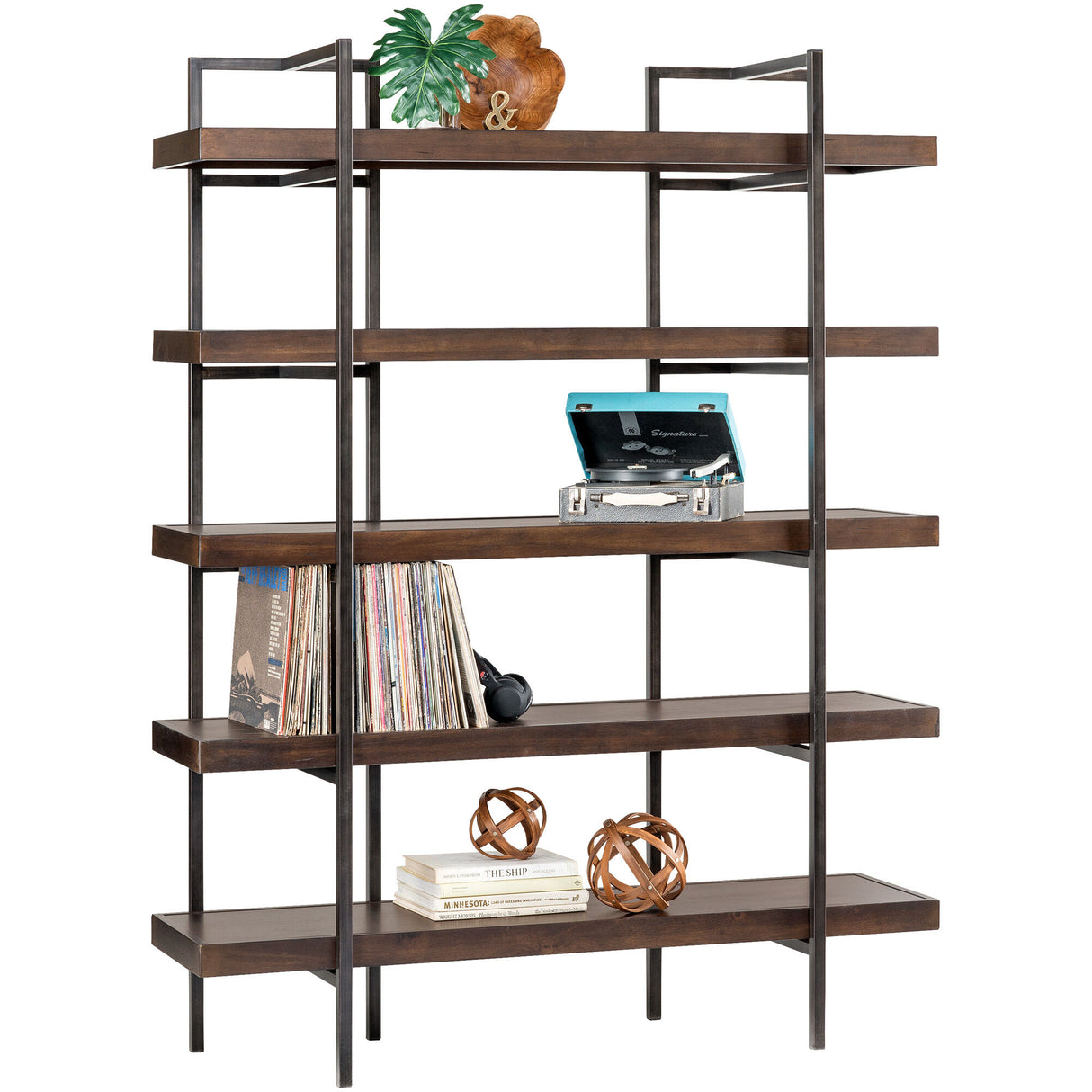 Starmore Walnut Bookcase - 8633214_1