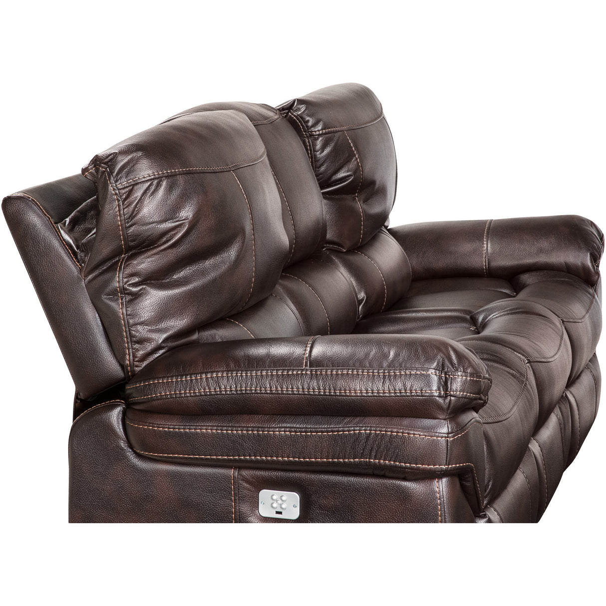 Valdez Power Plus Headrest Reclining Sofa - 9335347_2