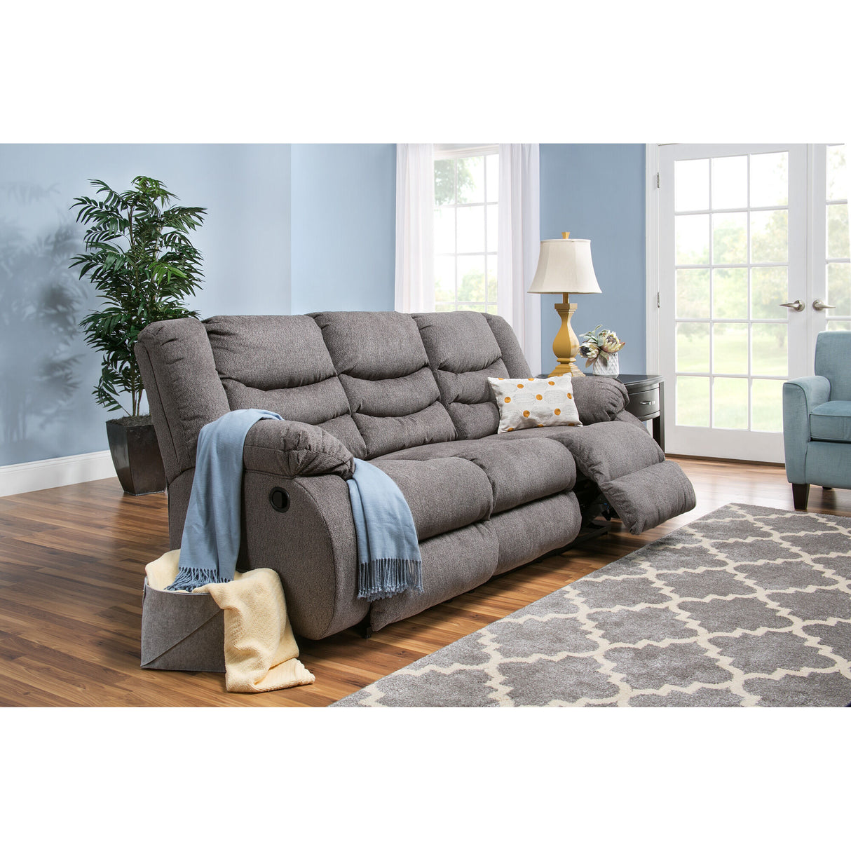 Kent Reclining Sofa - 9860688_ASHL_LF4_RM