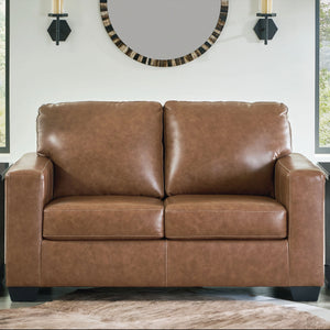 Bolsena leather loveseat