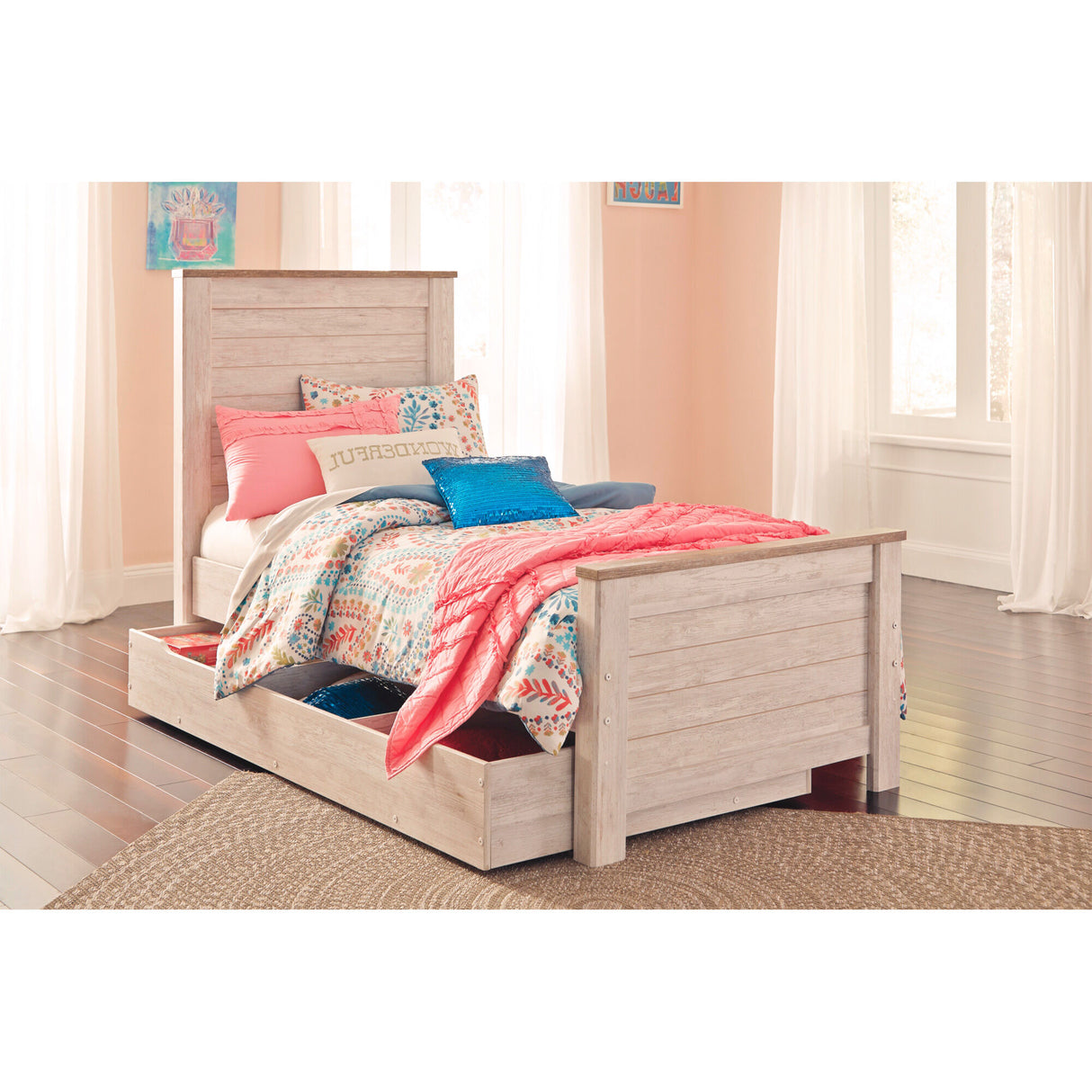 Willowton Youth Bed - PASH116_ASHL_LF2_RM