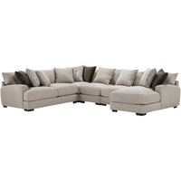 Wake 5 Piece Right Chaise Sectional - PFKL825_FKLN_PRI_OL