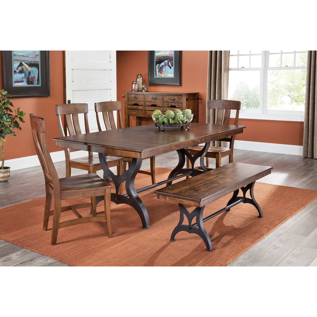 District 5 Piece Dining Set - PINT002_INTC_LF4_RM