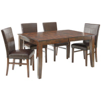 Kona 5 Piece Parsons Dining Set - PINT248_INTC_PRI_OL