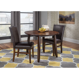 Kona 3 Piece Parson Drop Leaf Dining Set - PINT249_1