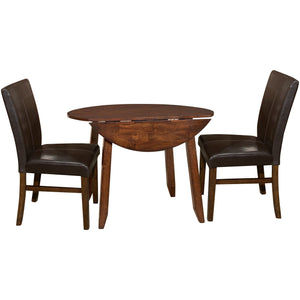 Kona 3 Piece Parson Drop Leaf Dining Set - PINT249_INTC_PRI_OL