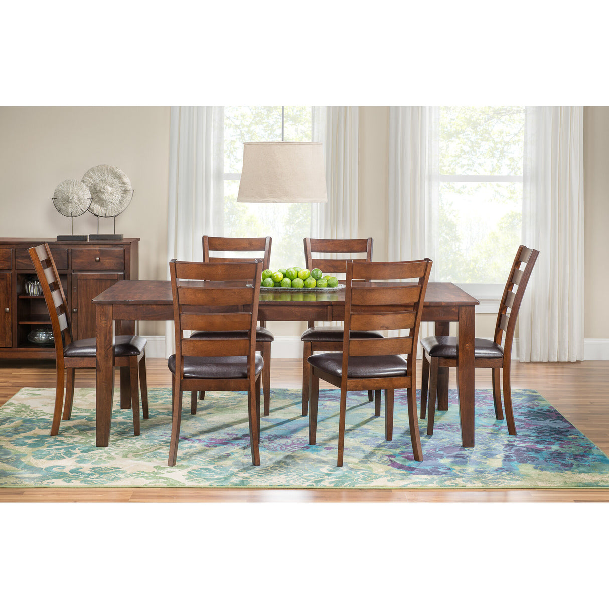 Kona 5 Piece Ladder Back Dining Set - PINT679_INTC_LF1_RM