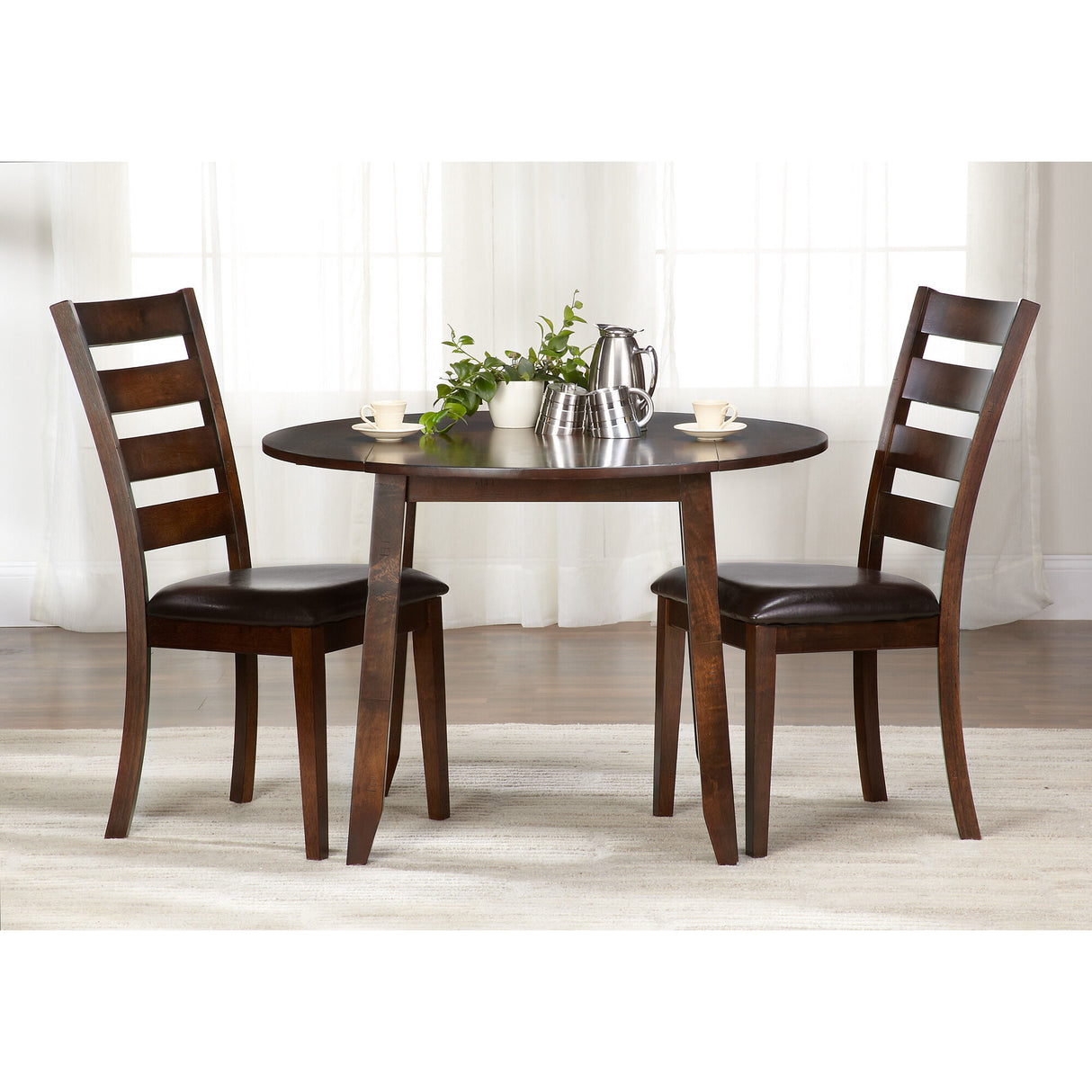 Kona 3 Piece Drop Leaf Dining Set - PINTC34_1