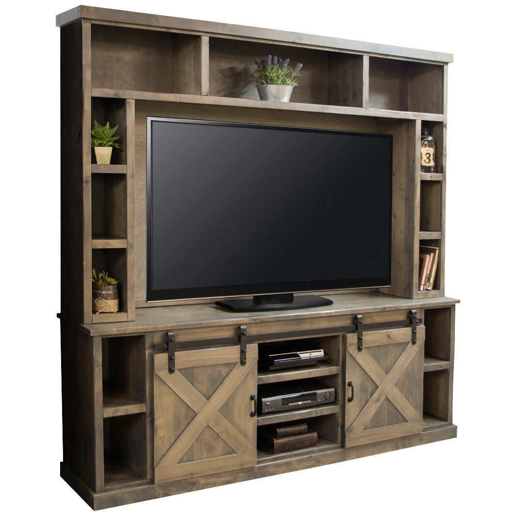 Farmhouse 85 Inch Console and Hutch - PLEG504_LEGE_AFL_OL