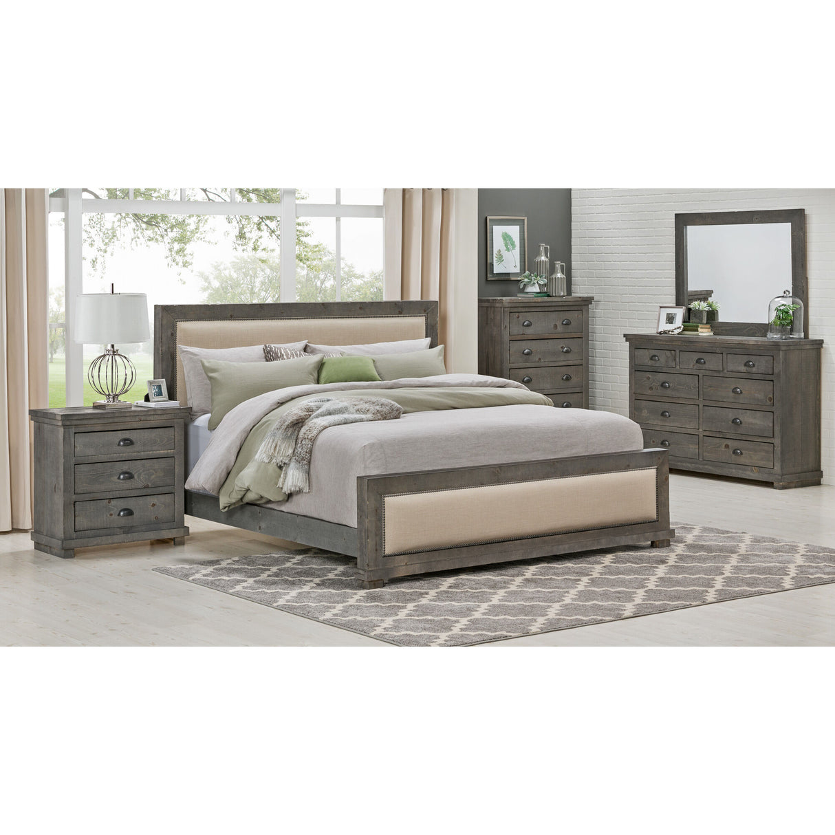 Willow Upholstered Bed - PPRO749_PROG_LF1_RM