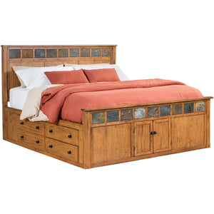 Sante Fe Panel Captains Bed - PSUN206