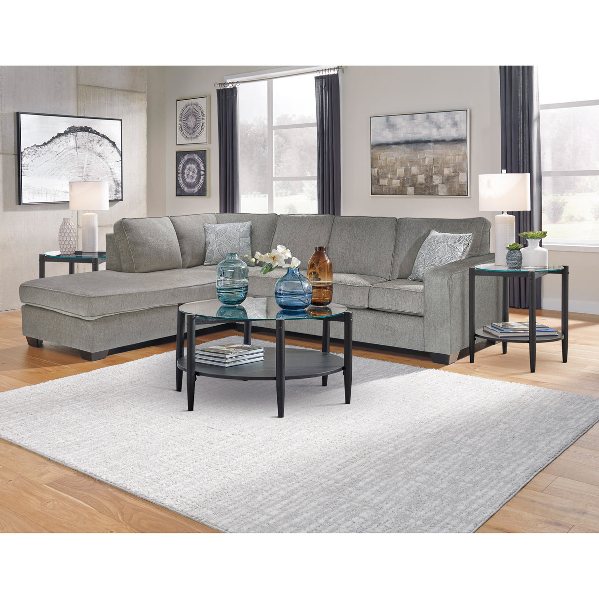 Riles Left Chaise Sectional