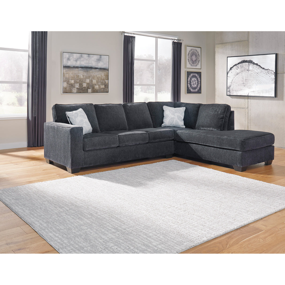 Riles Right Chaise Sectional - QK1016470_ASHL_LF6_RM