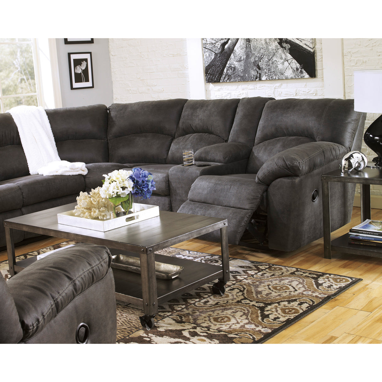 Grover 2 Piece Reclining Sectional - QK1019856_ASHL_LF6_RM