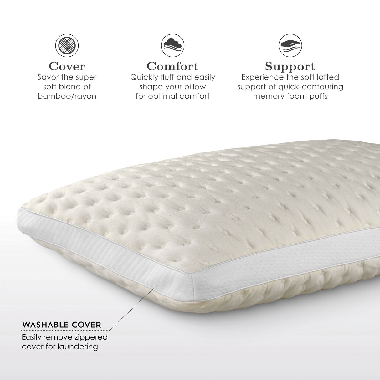 Fabrictech Bamboo Firm Pillow - QK1021289_PURE_IS1_OL