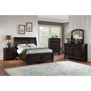 Sophia Sleigh Bed - QK1023784_AVAL_LF1_RM