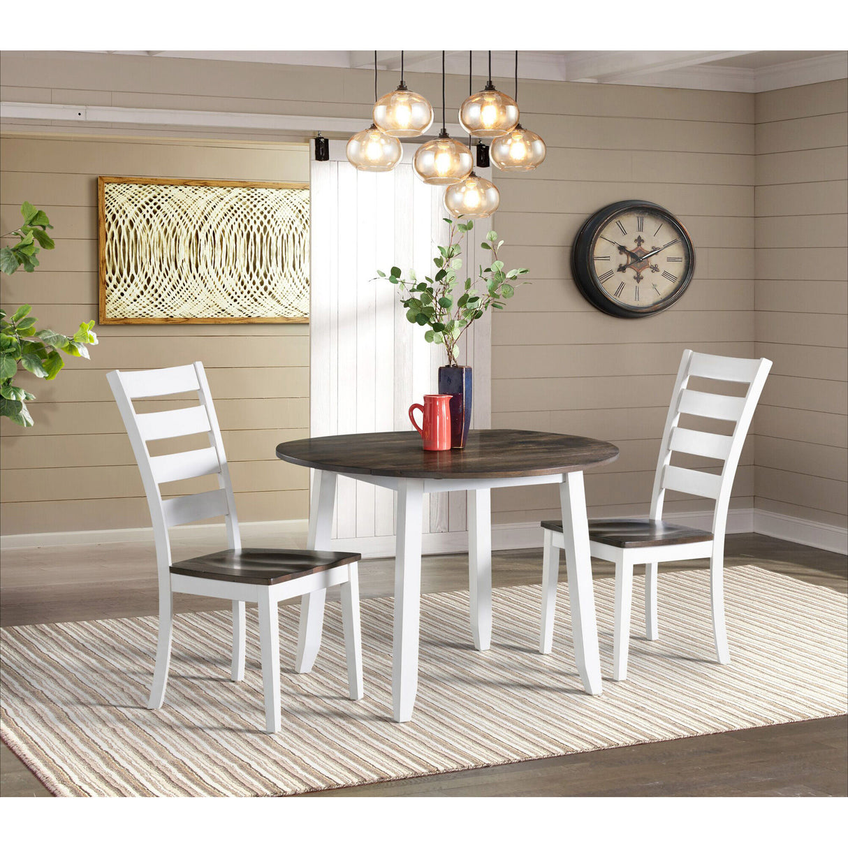 Kona 3 Piece Drop Leaf Dining Set - QK1024468_INTC_LF1_RM