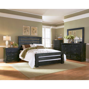 Willow Slat 4 Piece Room Group - QK1027214_PROG_LF1_RM