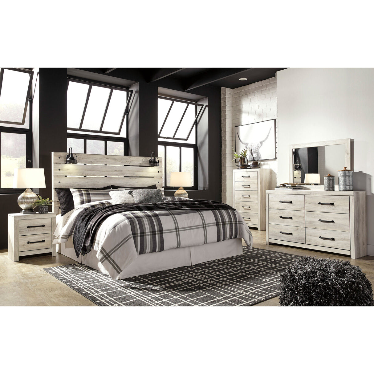 Cambeck Panel 4 Piece Room Group - QK1027271_ASHL_LF1_OL