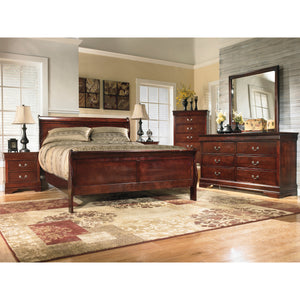 Alisdair Sleigh Bed - QK1029047_ASHL_LF3_RM