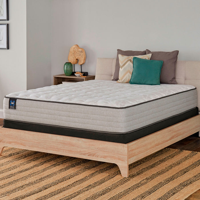 Sealy Posturepedic Spring Bloom Medium Mattress in bedroom