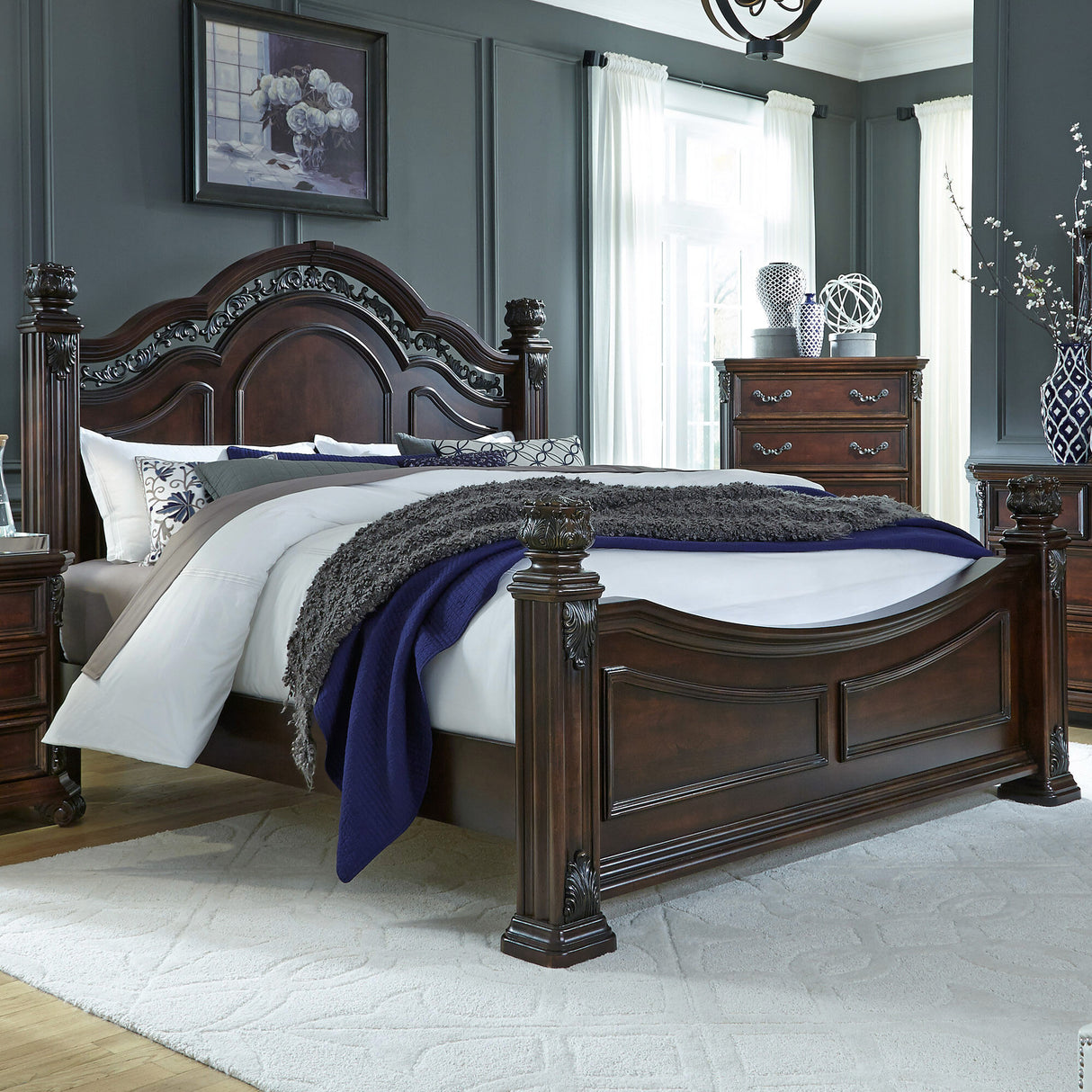 Messina Estates Poster Bed - QK1044576_LIBF_LF1_RM