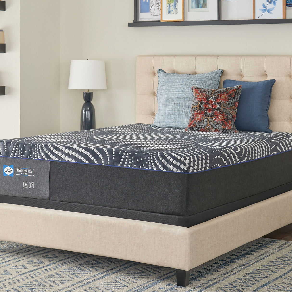 Sealy Posturepedic Plus Foam High Point Ultra Soft Mattress - QK1048043_SEAL_LF2_RM