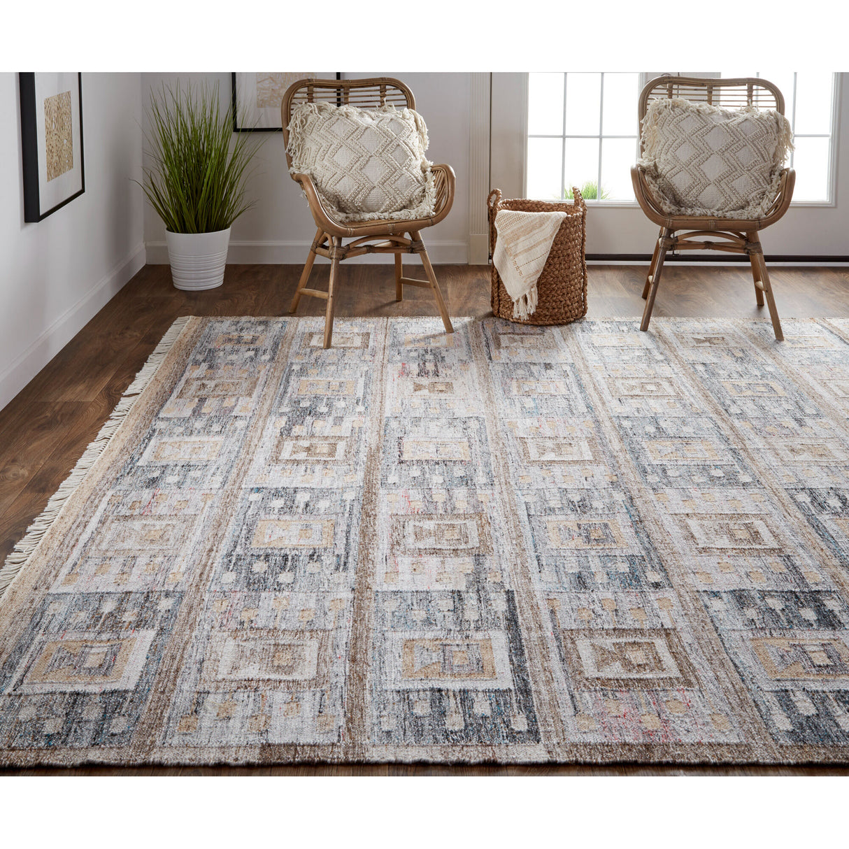 Beckett Charcoal Rug - QK1053794_FEIZ_LF3_RM