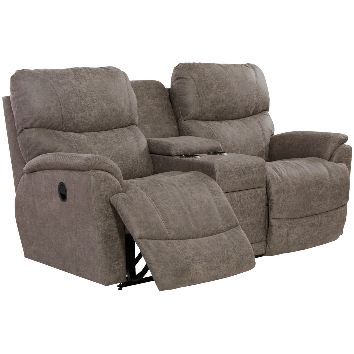 Trouper Reclining Console Loveseat - QK1064403_LAZY_OPN_OL