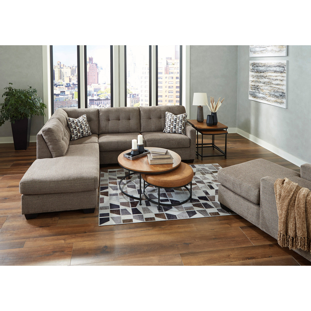 Mahoney Left Chaise Sectional