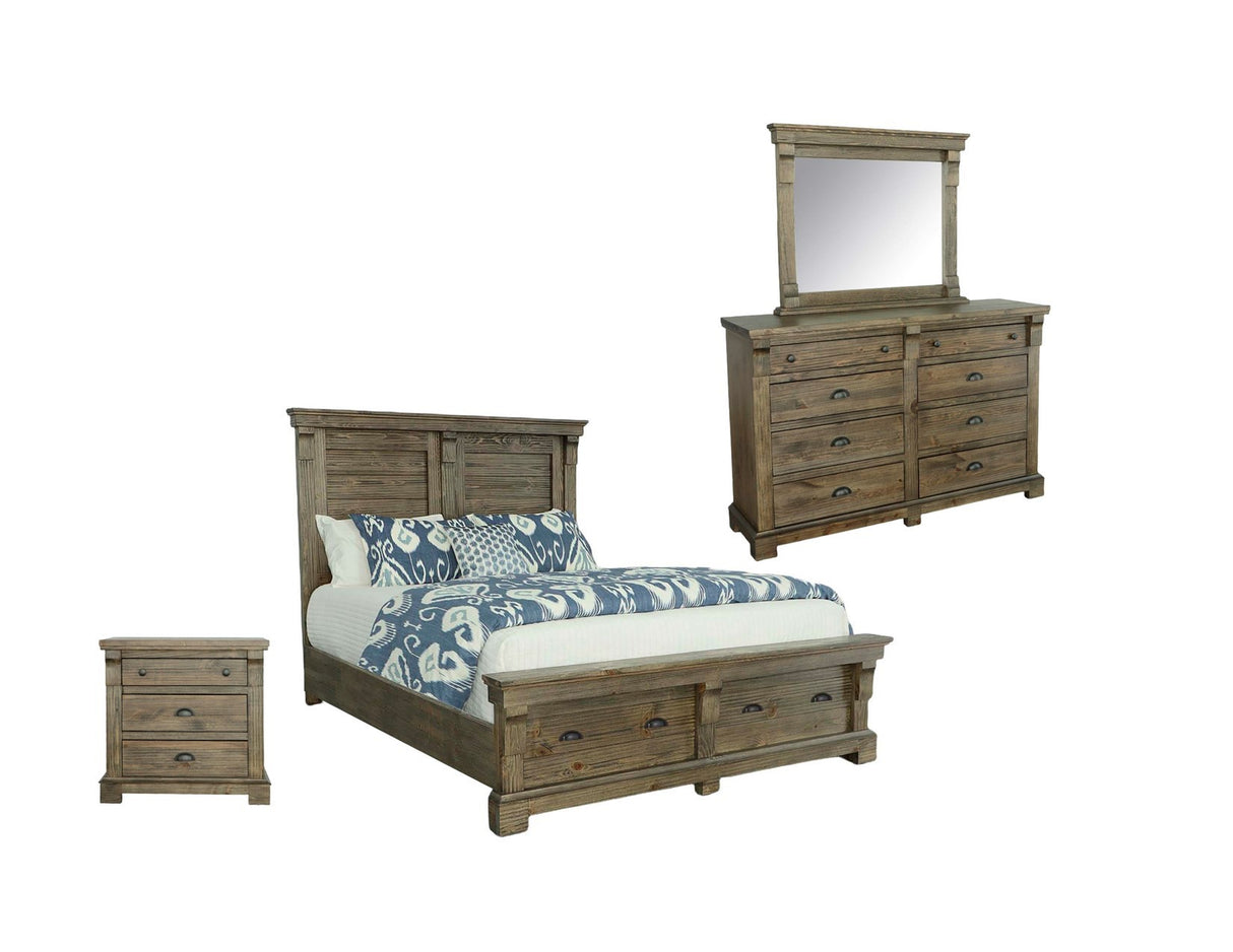 Baldwin 4 Piece Storage Room Group