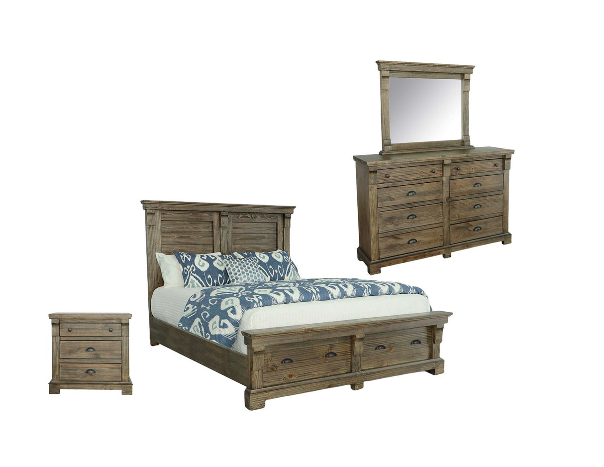 Baldwin 4 Piece Storage Room Group