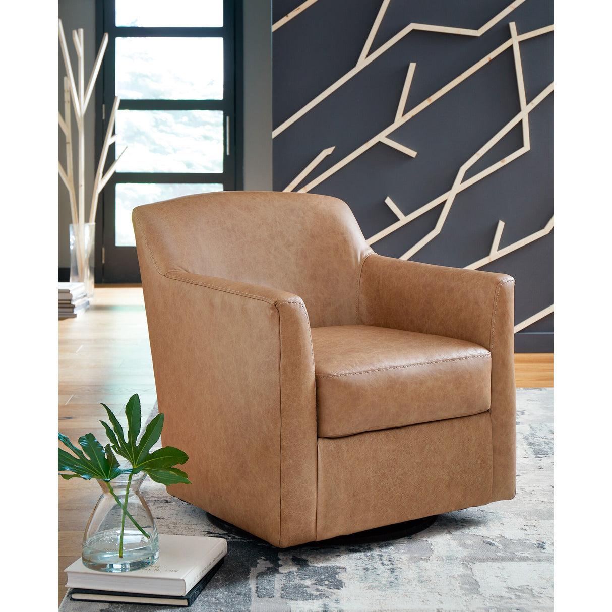 Bradney Swivel Accent Chair - QK1083510_ASHL_LF1_RM