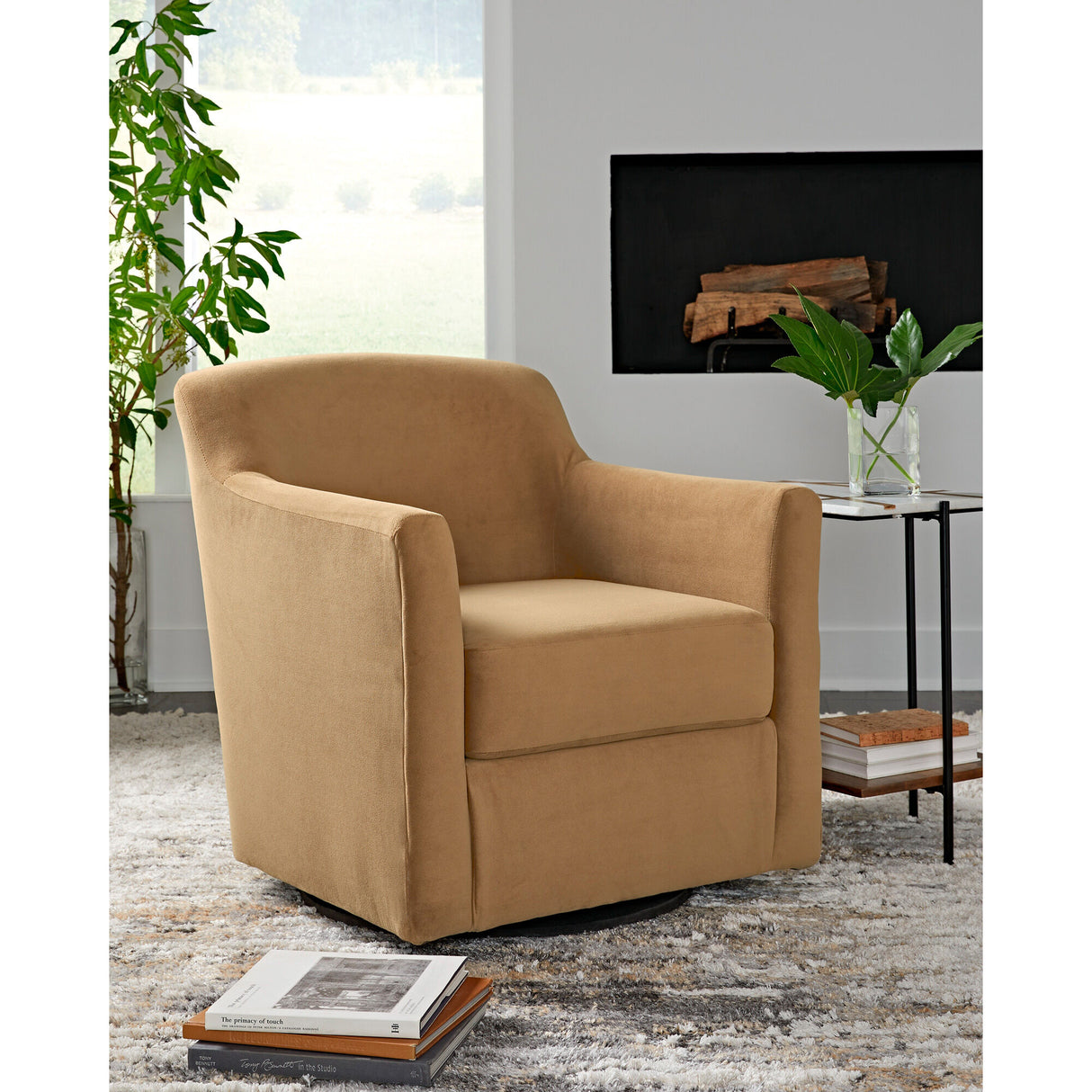 Bradney Swivel Accent Chair - QK1085633_ASHL_LF1_RM