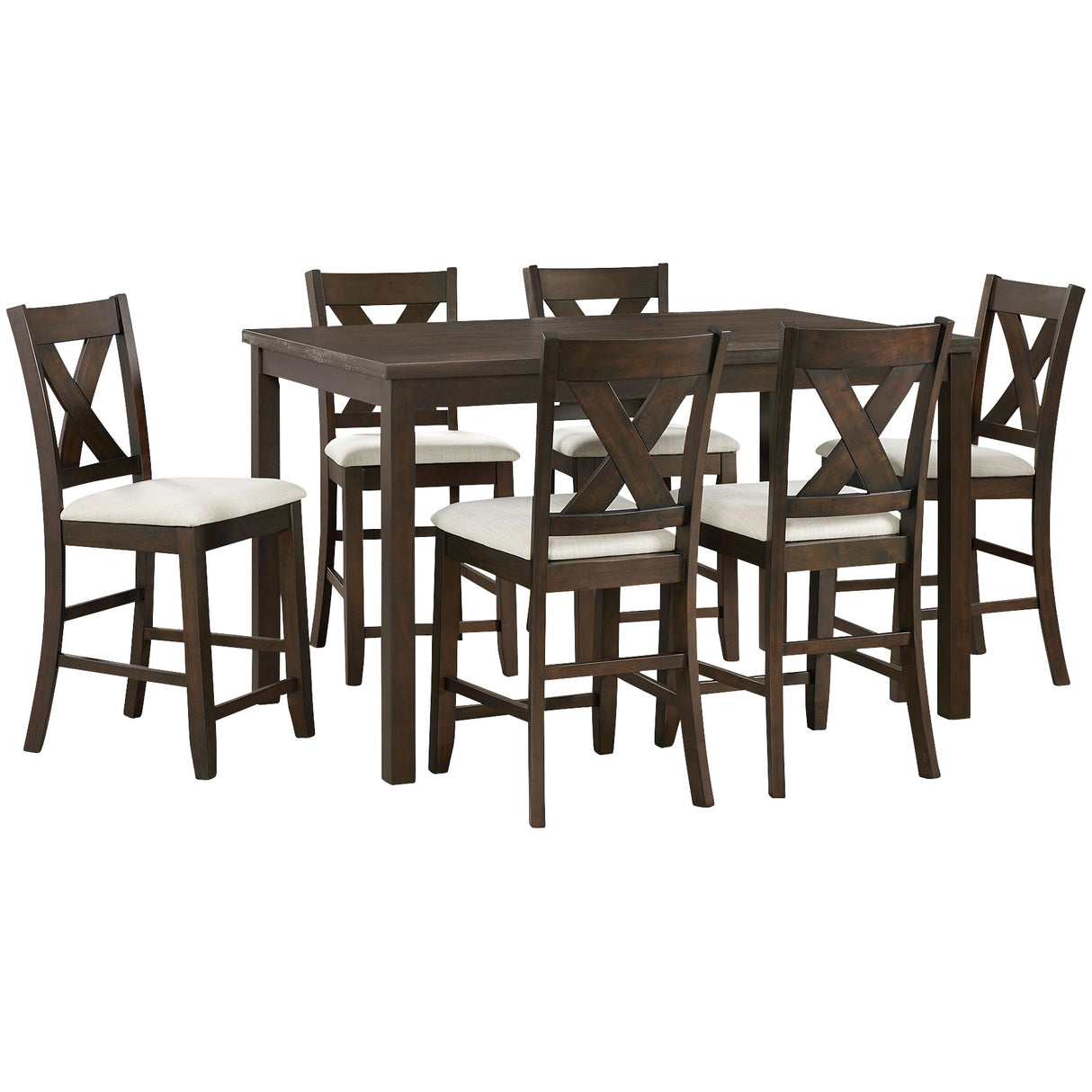 Alvin 7 Piece Dining Set - QK1085953_ELEM_AFR_OL