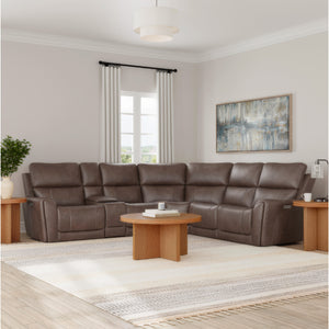 Dylan 6 Piece Sectional with 2 Power Ends and 1 Power Armless - QK1086646_FLXS_LF1_RM